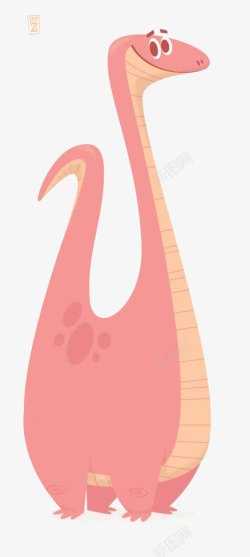 粉色小龙恐龙高清图片
