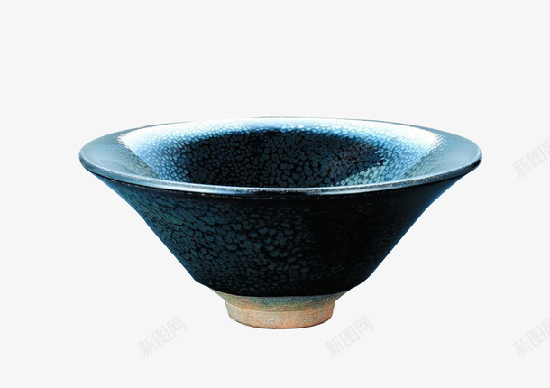 复古陶瓷碗png免抠素材_新图网 https://ixintu.com 复古 碗 陶瓷 黑色