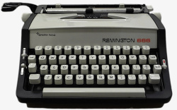 实物古董打字机素材