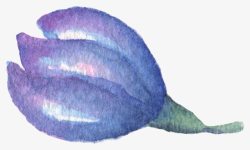 鎵嬬粯姘旂悆童话水墨手绘植物花卉高清图片