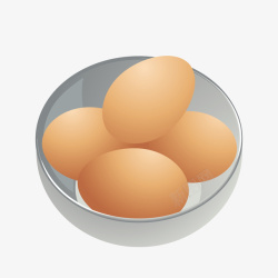 早餐鸡蛋矢量图素材