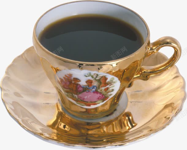 欧式皇家风格茶杯png免抠素材_新图网 https://ixintu.com 欧式 皇家风格 茶杯 金色