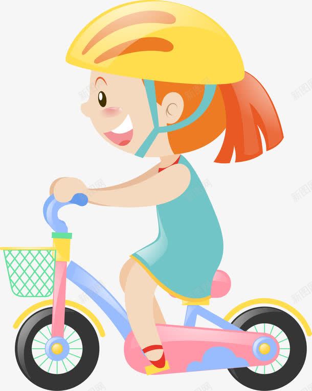 学骑车小朋友png免抠素材_新图网 https://ixintu.com 儿童 儿童安全帽 单车 卡通 学骑车 小朋友 彩色脚踏车 护具 脚踏车 自行车 骑行者 骑车