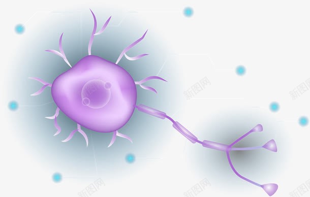 彩色可爱神经医学细胞png免抠素材_新图网 https://ixintu.com 医学 医学细胞 可爱 彩色 科研 简约