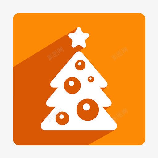 圣诞树图案png免抠素材_新图网 https://ixintu.com 图案 圣诞树