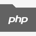 PHP迪黑文件夹图标png_新图网 https://ixintu.com PHP php