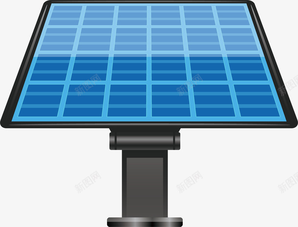 太阳板矢量图ai免抠素材_新图网 https://ixintu.com png 发电板 太阳板 机器 环保 矢量素材 矢量图