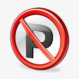 标志png免抠素材_新图网 https://ixintu.com 卡通 指示牌 标志 禁止停车