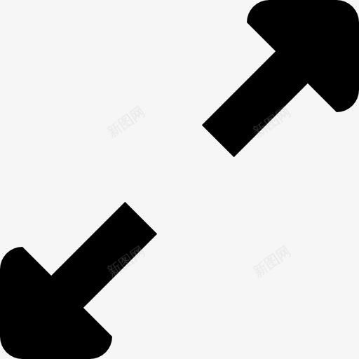两个相反的箭头符号扩展接口图标png_新图网 https://ixintu.com 两 两箭 扩展 接口 标志 相反 符号 箭 色调