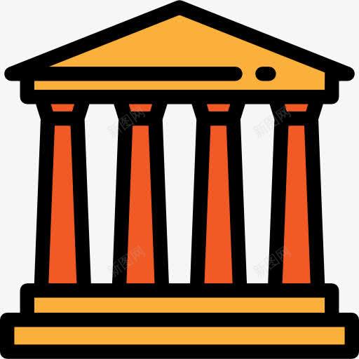 图标png_新图网 https://ixintu.com 古老的建筑 希腊 帕特农神庙 标志性建筑 神庙建筑 纪念碑 雅典