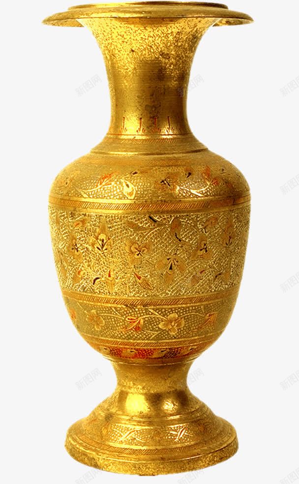房地产装饰花瓶png免抠素材_新图网 https://ixintu.com 花瓶 装饰花瓶 金花瓶 铜花瓶