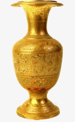铜花瓶房地产装饰花瓶高清图片