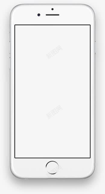 白色IPHONE边框png免抠素材_新图网 https://ixintu.com iphone 白色 边框