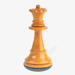 白棋子国际象棋素材