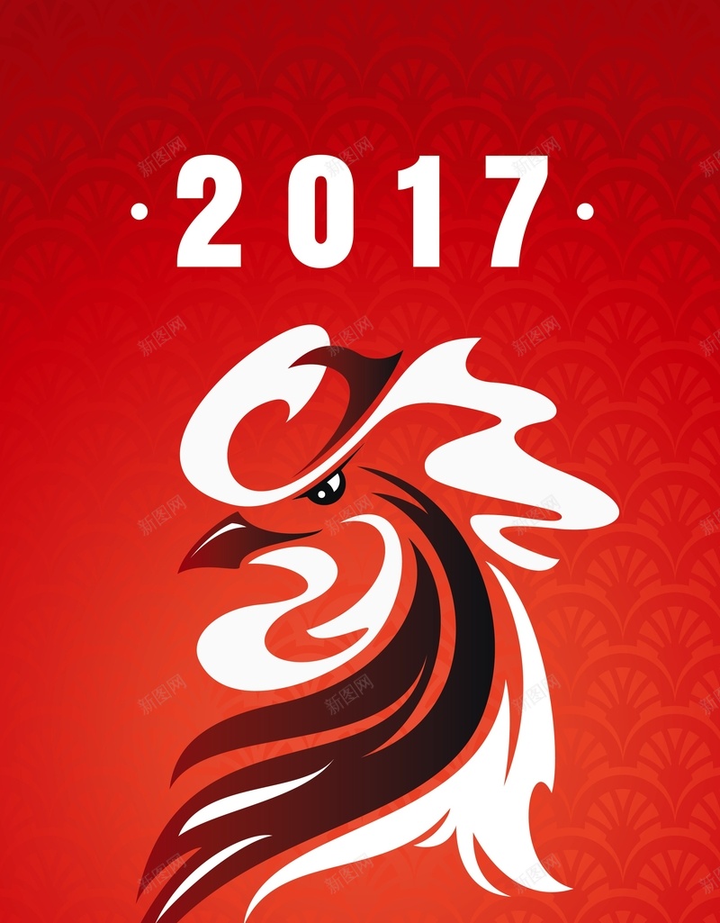 中国风新年喜庆红色背景矢量图ai设计背景_新图网 https://ixintu.com 中国风 传统花纹 喜庆红色 广告海报 新年海报 新年贺卡 矢量 素材 背景 花纹边框 矢量图