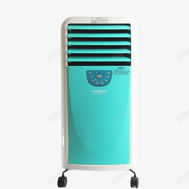 空调扇冷风扇png免抠素材_新图网 https://ixintu.com 产品实物 空调扇 蓝色