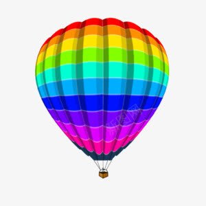 彩色漂浮热气球png免抠素材_新图网 https://ixintu.com 彩色 漂浮 热气球
