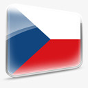捷克共和国克朗国旗捷克共和国dooffy高清图片