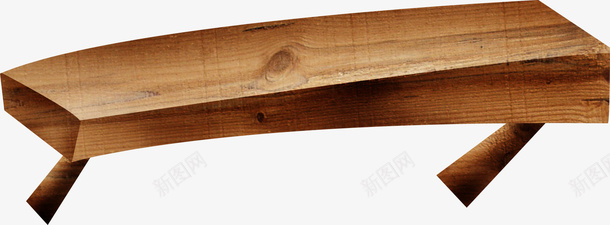 棕色创意木凳png免抠素材_新图网 https://ixintu.com 凳子 创意木凳 棕色木凳 长凳子