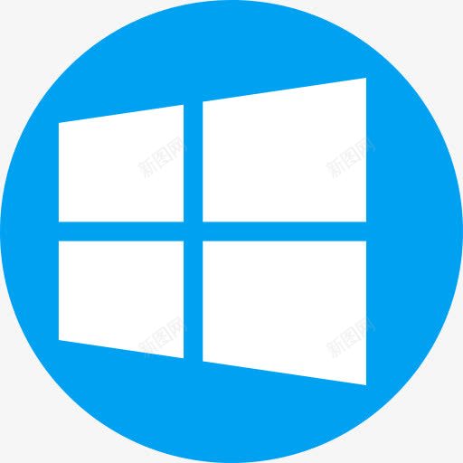 微软Windows扁圆形系统图标png_新图网 https://ixintu.com window 微软