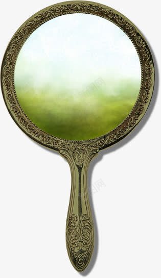 古式镜子png免抠素材_新图网 https://ixintu.com 古代镜子 复古 褐色 铜制 镜子