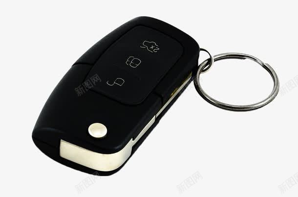 黑色车钥匙png免抠素材_新图网 https://ixintu.com 交车钥匙 车 车钥匙 钢圈 钥匙 钥匙圈 黑色