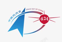 中国航天日中国航天日图标高清图片