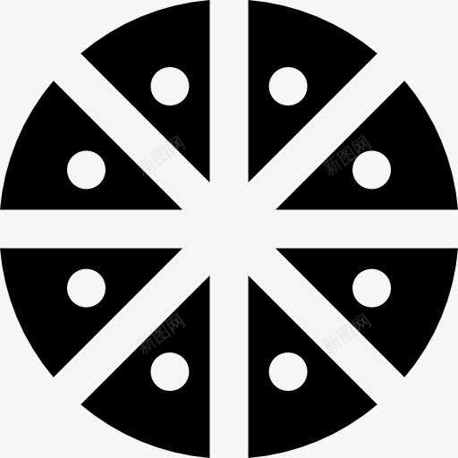 比萨图标png_新图网 https://ixintu.com 切片 快餐食品 意大利食品 比萨饼 食品