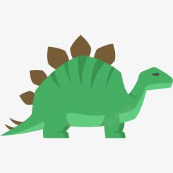 食草性恐龙剑龙图标高清图片