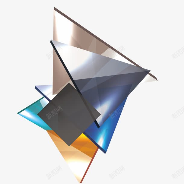 3D立体抽象几何图形png免抠素材_新图网 https://ixintu.com 3D 几何 多边形 多边形几何体 抽象 时尚几何 时尚几何体 科技几何体 立体 立体棱形几何体