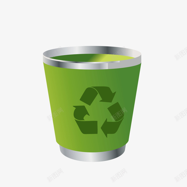 手绘绿色回收箱png免抠素材_新图网 https://ixintu.com 回收箱 手绘 手绘绿色回收箱 绿色