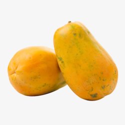 熟木瓜海南水果素材