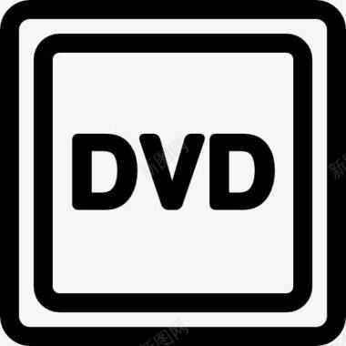 DVD标志图标图标