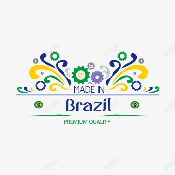 巴西里约装饰元素图标png_新图网 https://ixintu.com 巴西图标 巴西奥运会 装饰元素 里约奥运会