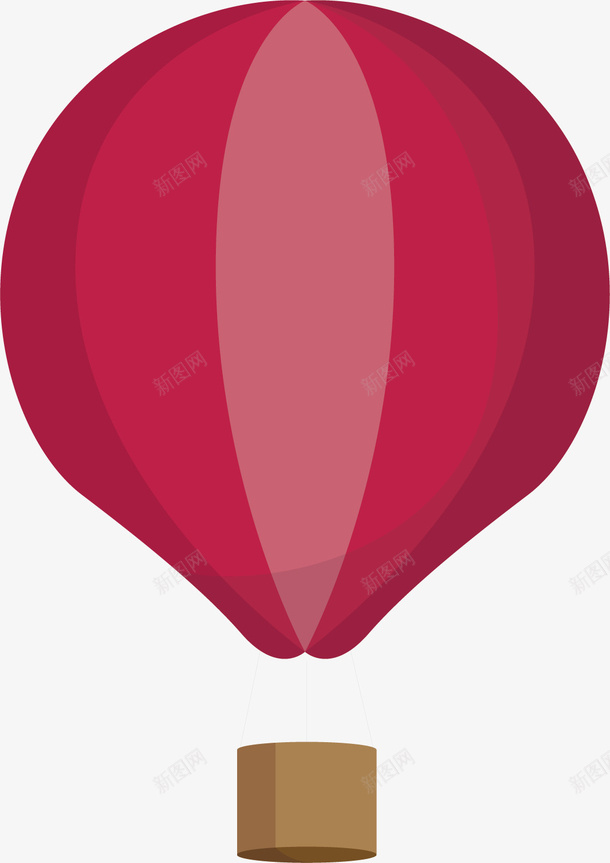 粉色的热气球矢量图ai免抠素材_新图网 https://ixintu.com 土耳其 条纹 气球 热气球 空气 粉色 矢量图