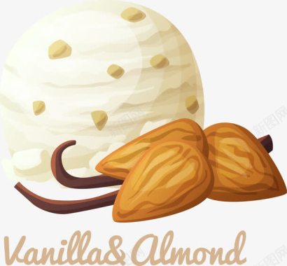 美味的冰淇淋美食图标图标