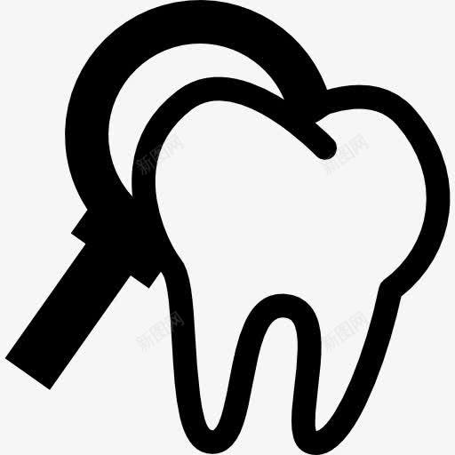齿变焦图标png_新图网 https://ixintu.com 医疗 工具 放大镜 牙 牙医 牙医包 牙医器具 缩放