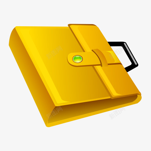 黄色手提包包png免抠素材_新图网 https://ixintu.com AI 手提包包 素材 黄色