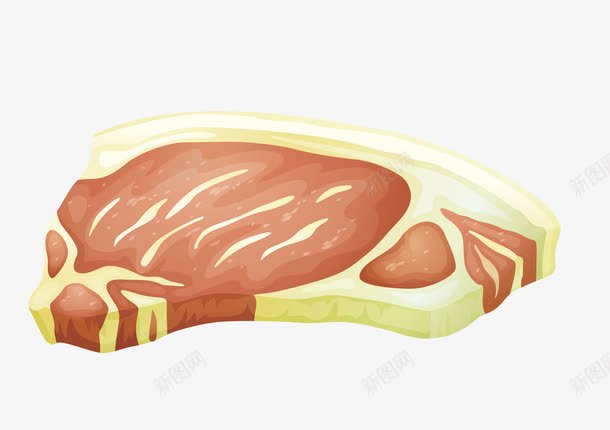 卡通手绘鸭肉图标png_新图网 https://ixintu.com 卡通手绘 图案图标 肉类食物 鱼肉 鸡肉 鸡鸭鱼肉 鸭肉