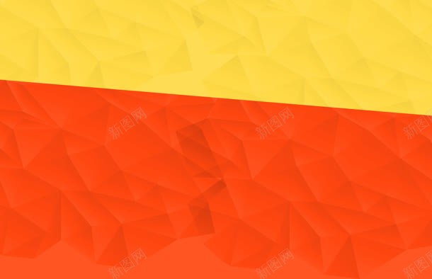 黄红色几何形状海报jpg设计背景_新图网 https://ixintu.com 几何 形状 海报 红色