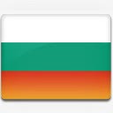 保加利亚国旗国国家标志素材