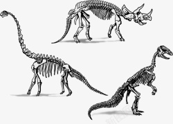 侏罗纪恐龙矢量图素材
