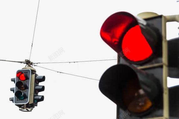红色路灯亮了图标图标