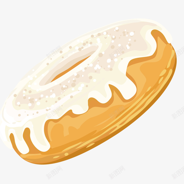 卡通甜甜圈食物矢量图ai免抠素材_新图网 https://ixintu.com 卡通 烘培坊 甜甜圈 美食 食物设计 矢量图