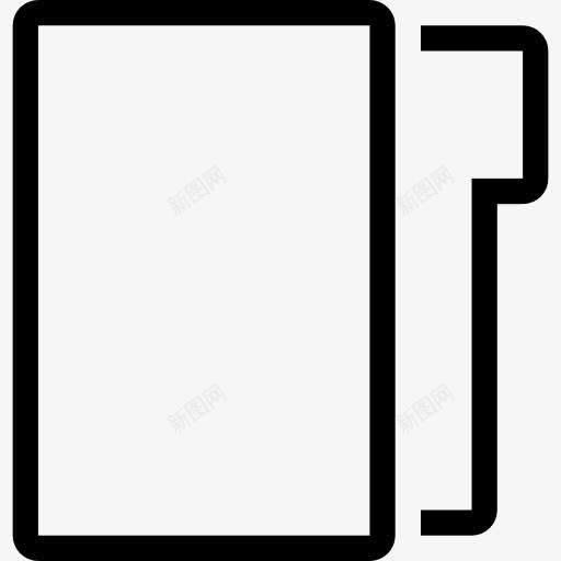 文件夹的轮廓图标png_新图网 https://ixintu.com 大纲选项卡 工具 文件夹 界面 缪图标 轮廓