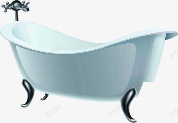 家用浴缸png免抠素材_新图网 https://ixintu.com 大浴缸 实物 家用浴缸 白色浴缸
