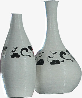 陶瓷瓶png免抠素材_新图网 https://ixintu.com 瓶子 白色 陶瓷