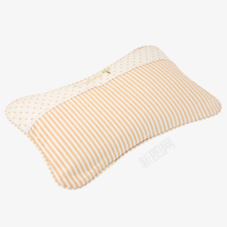 头部定型枕简约风格荞麦婴幼儿防偏头定型枕高清图片