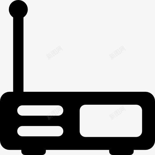 老式收音机图标png_新图网 https://ixintu.com 无线电收音机的天线盒 音乐技术