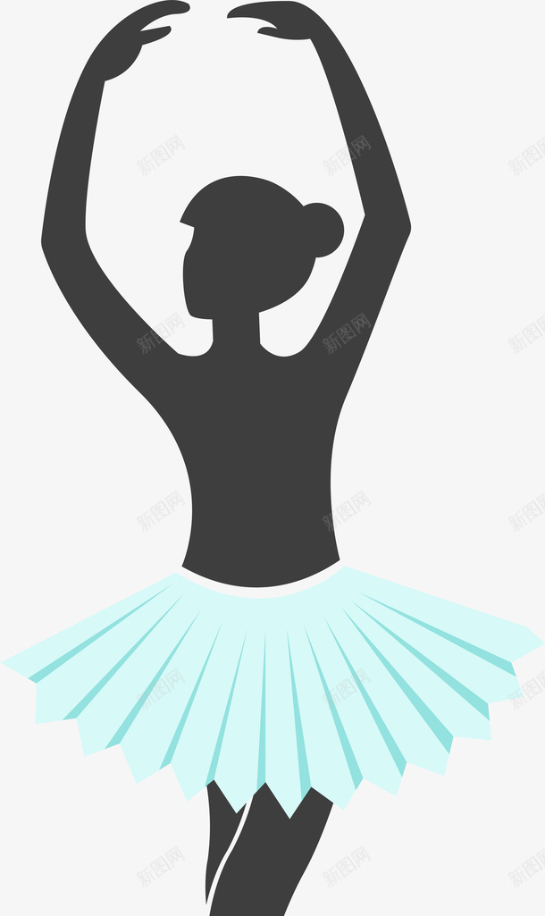 卡通芭蕾舞女孩图标png_新图网 https://ixintu.com 卡通女孩 可爱女生 舞蹈 芭蕾舞 装饰图案 跳舞女生